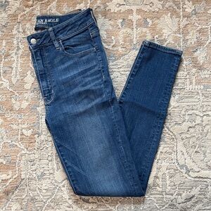 American Eagle Outfitters Women's Blue Jeggings